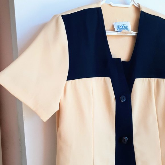 Vintage short sleeve blouse - Picture 2 of 4